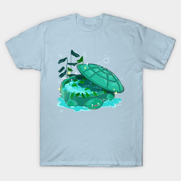 Turtle Sandbox T-Shirt by paintdust